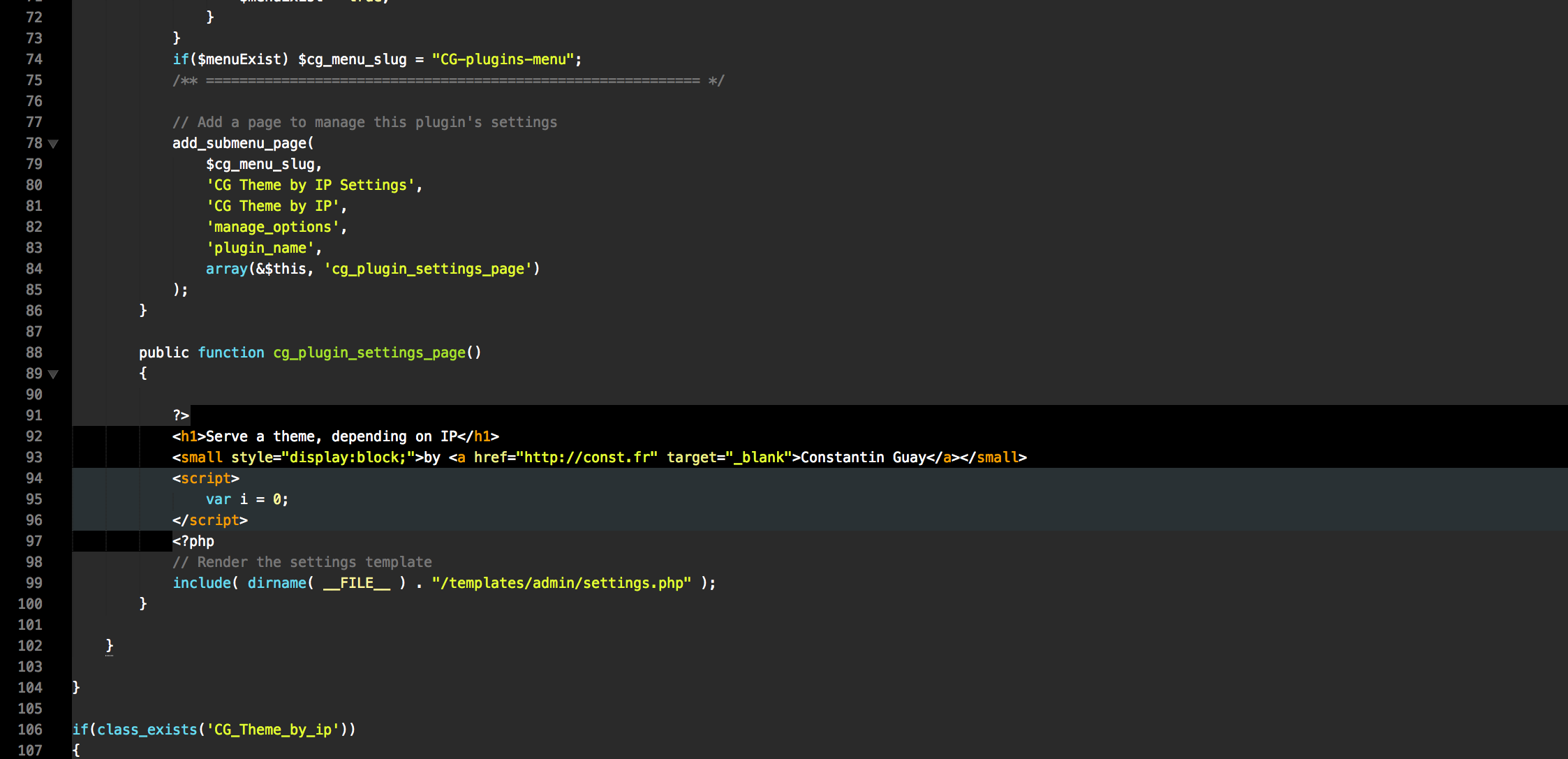 sublime text theme for xml files